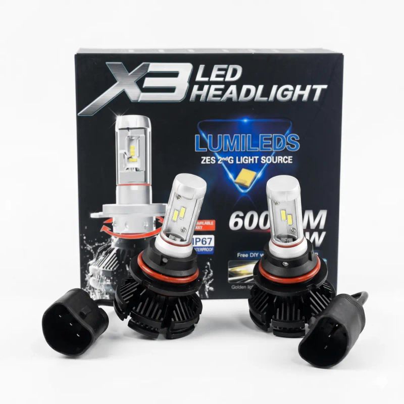 BOMBILLO FOCO LED 9007 MARCA X3