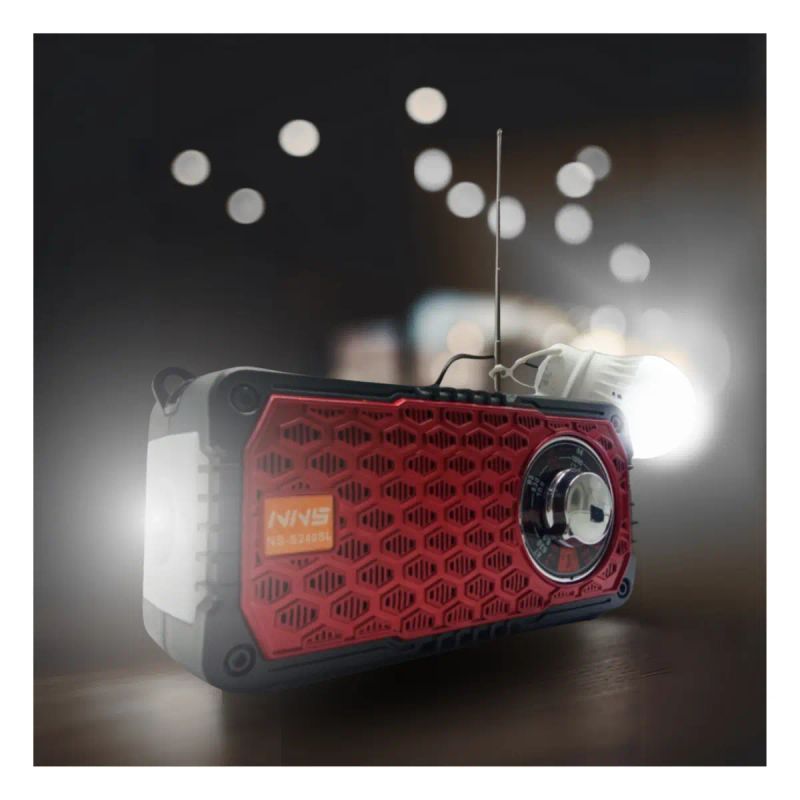 RADIO PANEL SOLAR NS 240 CON FOCO