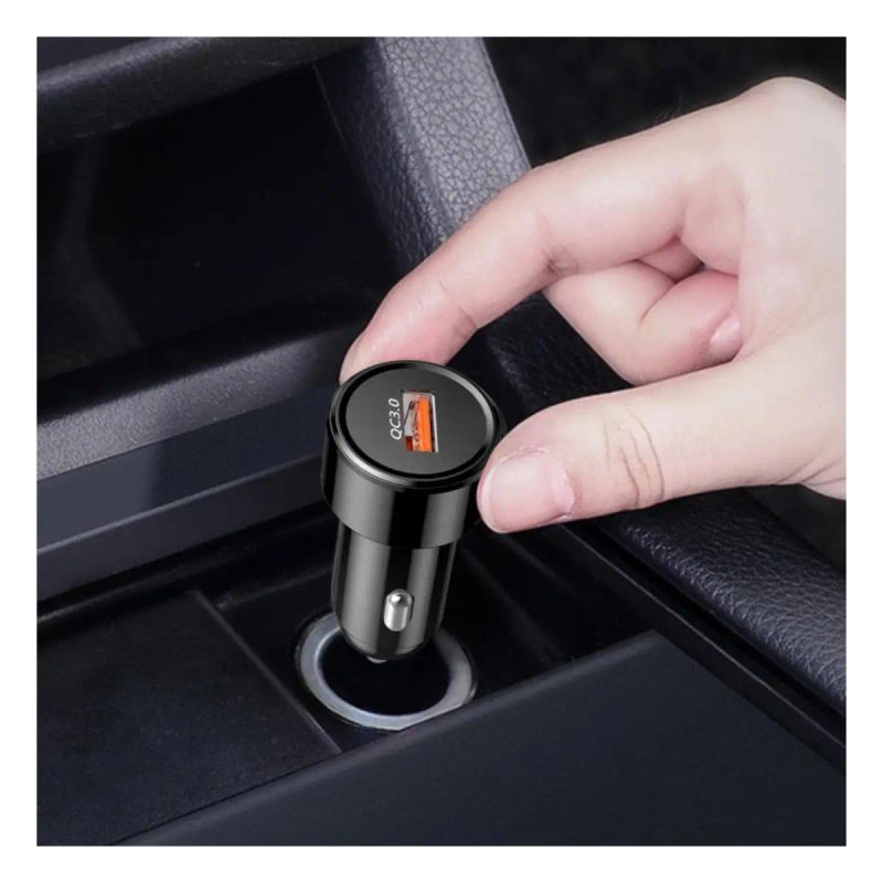 CARGADOR USB PARA CARROS 18W 3.0