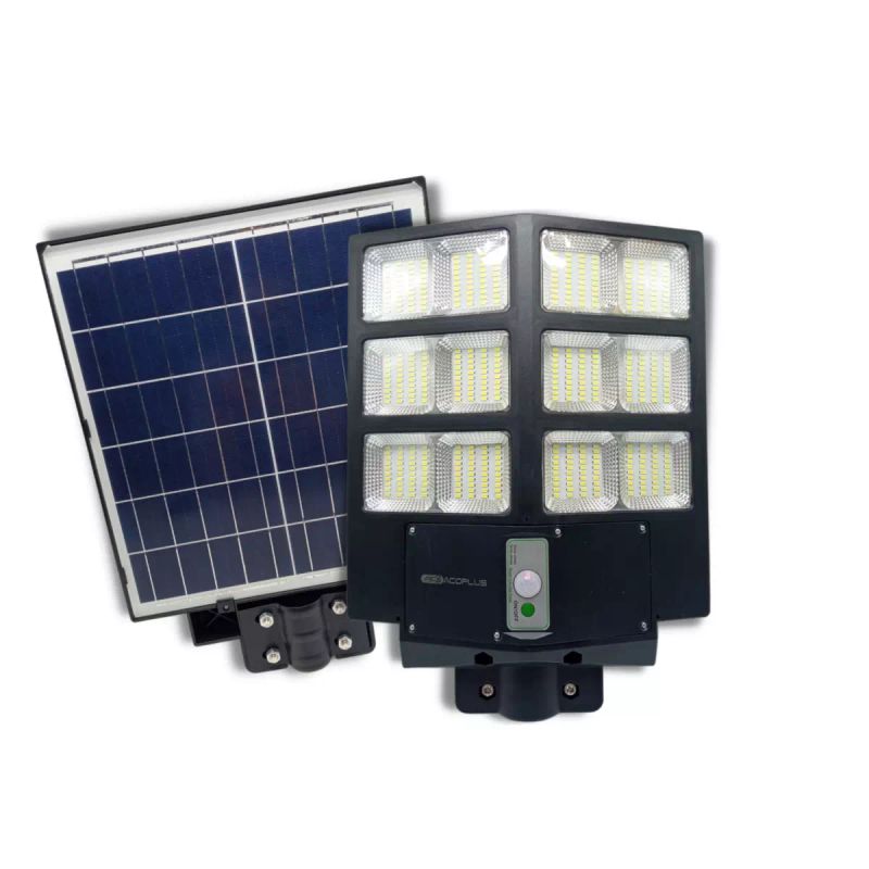 LAMPARA SOLAR DOBLE 180W C/POST