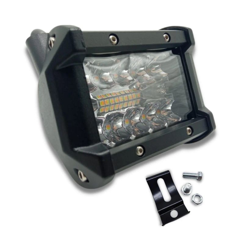 BARRA LED 4" 60W CON BASE SOBREPONER