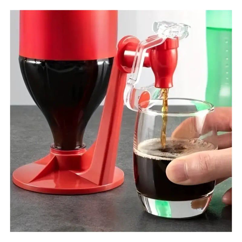 DISPENSADOR DE BEBIDAS CON BASE DE BOTELLA