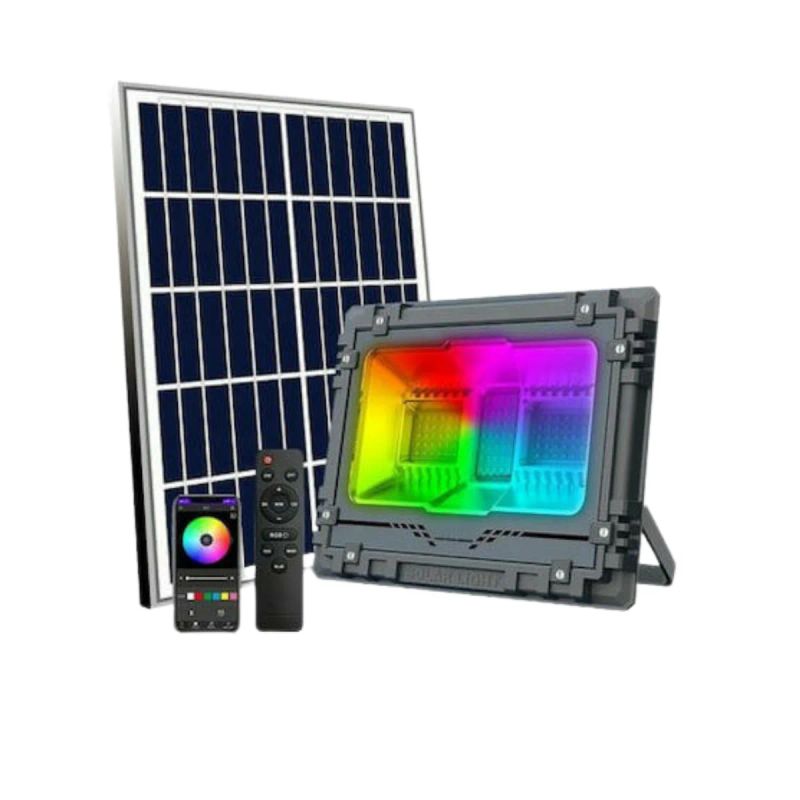 REFLECTOR SOLAR LED RGB 300W MJ-AW300