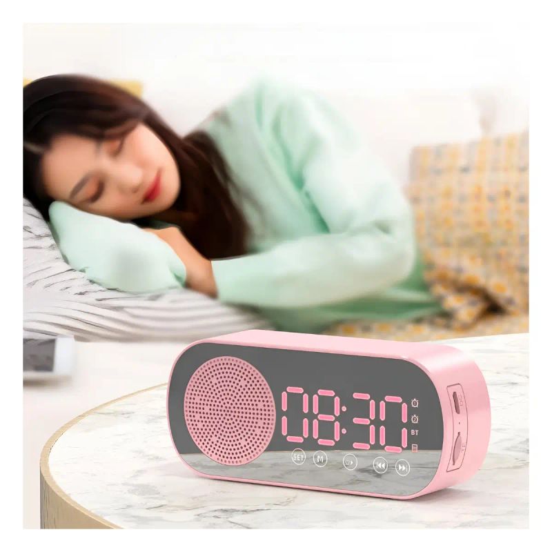 RELOJ DIGITAL Z7 CON ALARMA/BLUETOOTH/FM/SD