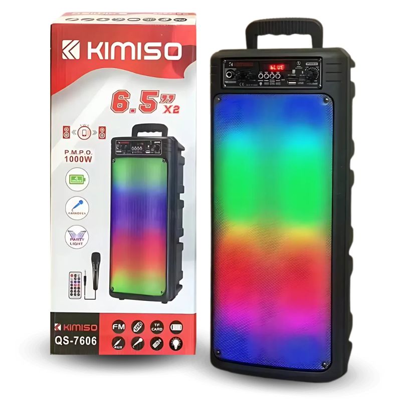 PARLANTE BLUETOOTH QS-7606 1000W
