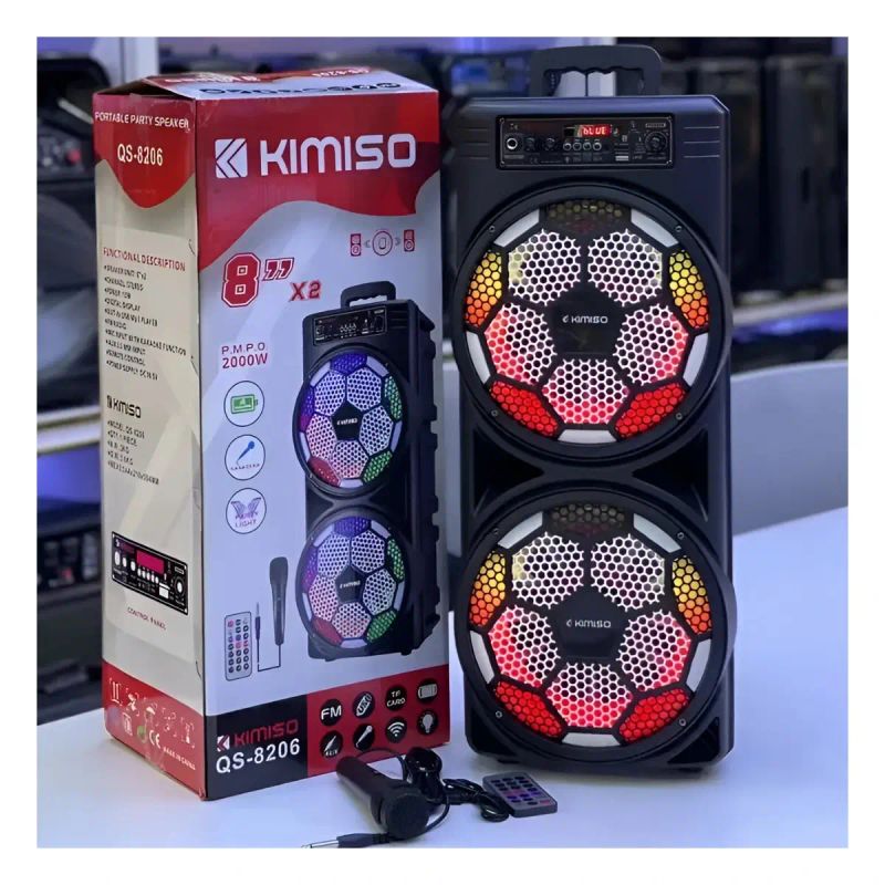 PARLANTE BLUETOOTH QS-8206 2000W