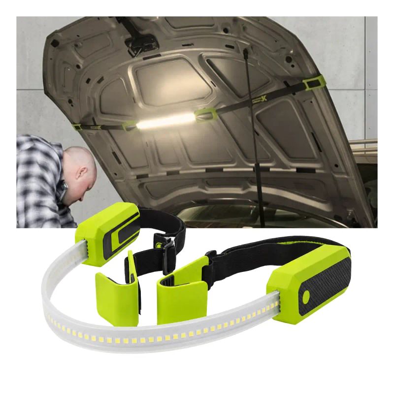 TIRA LED LINTERNA RECARGABLE DE TRABAJO