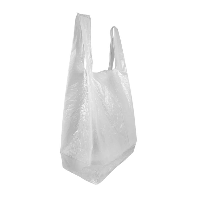 BOLSAS PLASTICAS TIPO CAMISETA 65x90 PAQUETE 50 UND