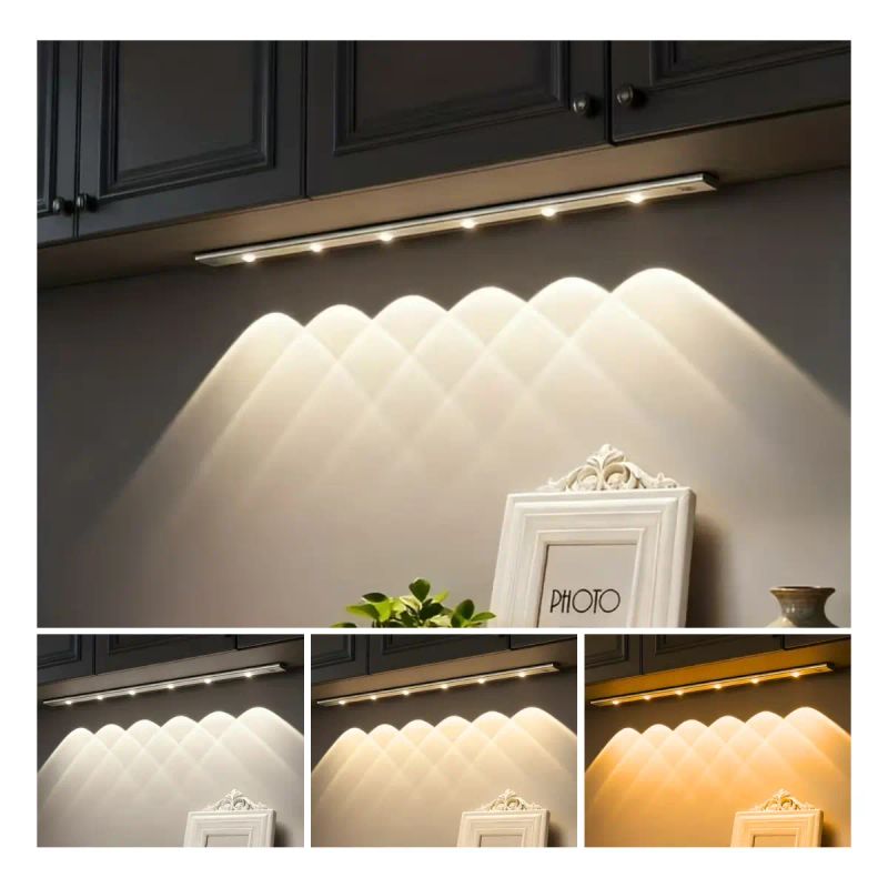 LAMPARA 6 LED INTELIGENTE 100CM 3 TONOS
