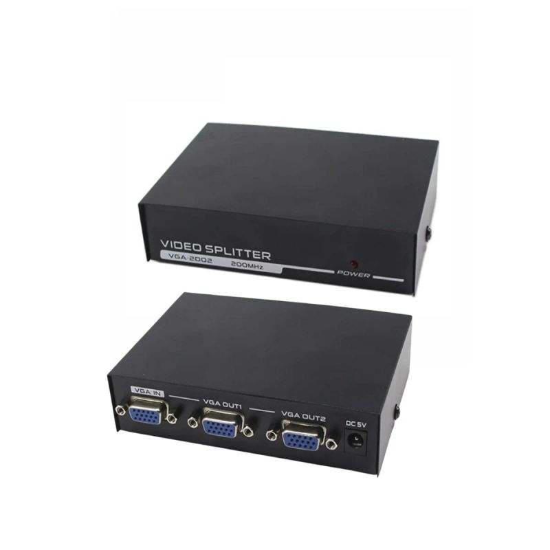 SPLITTER VGA 2 PUERTOS 200MHZ