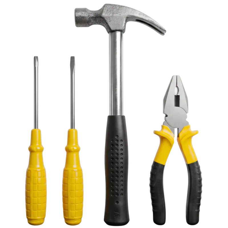 SET HERRAMIENTA MART. ALIC. DEST 4 EN 1 PC
