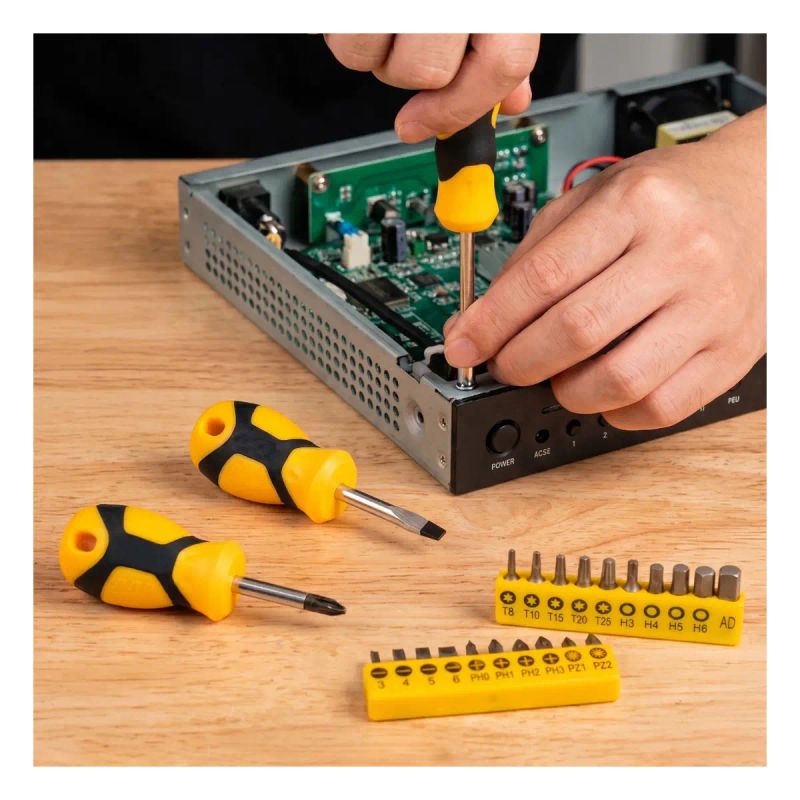 SET DE DESTORNILLADORES Y PUNTAS 23 EN 1 FREFOX