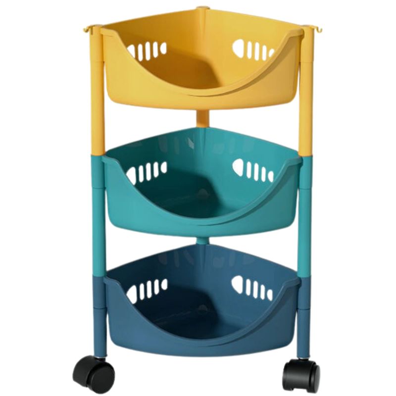 ORGANIZADOR VERTICAL PLAST ESQUINERO 3 BANDEJAS 77 CM