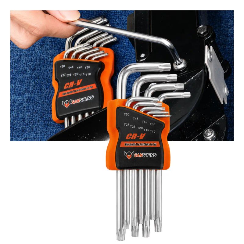 SET DE 9 LLAVES TORX SAN SHENG