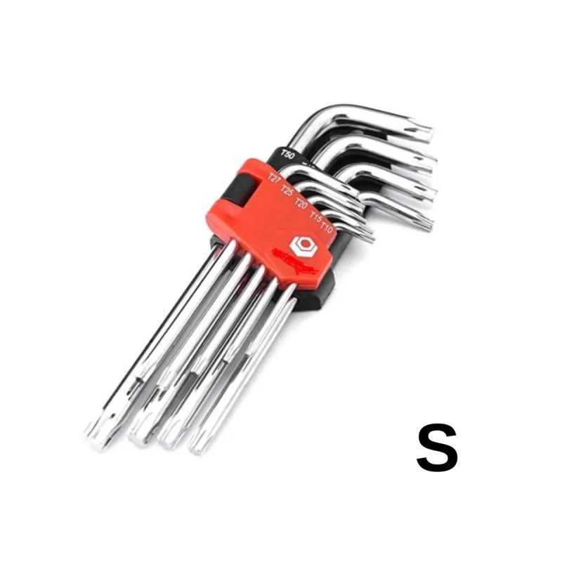 SET DE 9 LLAVES TORX SAN SHENG s SIZE