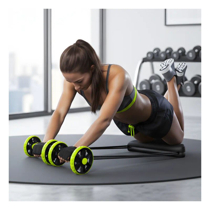 ROLIN O RUEDAS DOBLES PARA ABDOMINALES