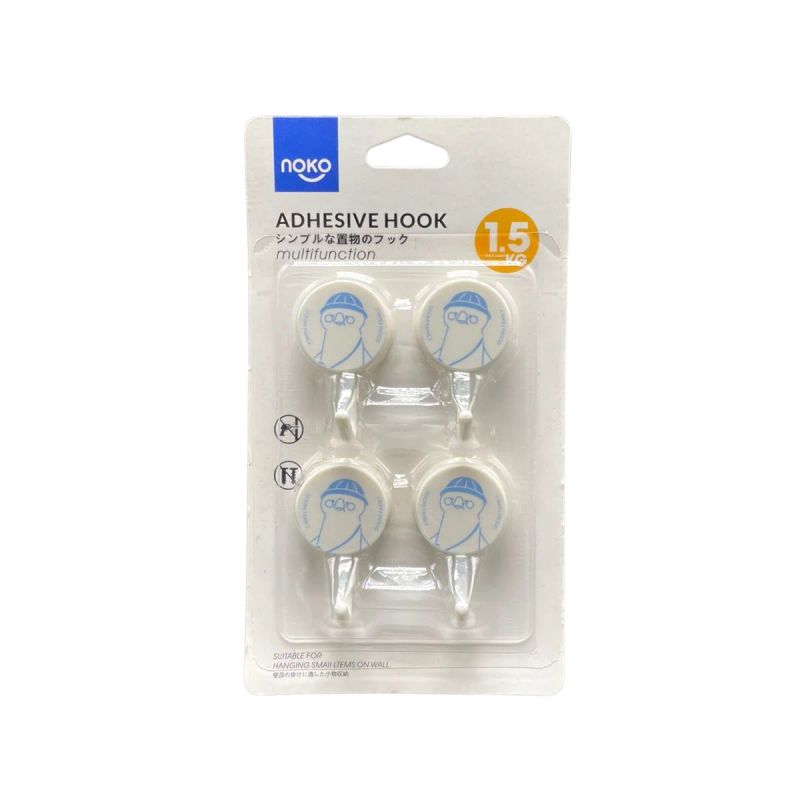 SOSTENEDOR MULTIFUNCIONAL SET 4 GANCHITOS MAX