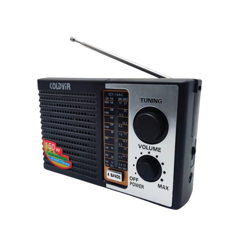 RADIO FM/AM COLDYiR ICF-10AC 110V Y BATERIAS