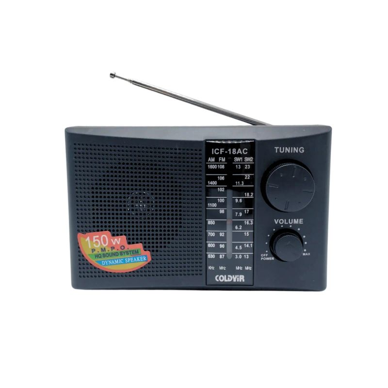 RADIO FM/AM COLDYiR ICF-18AC 110V Y BATERIAS