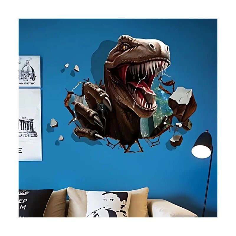 STICKER PARA PARED MOD T-REX 95*75 CM