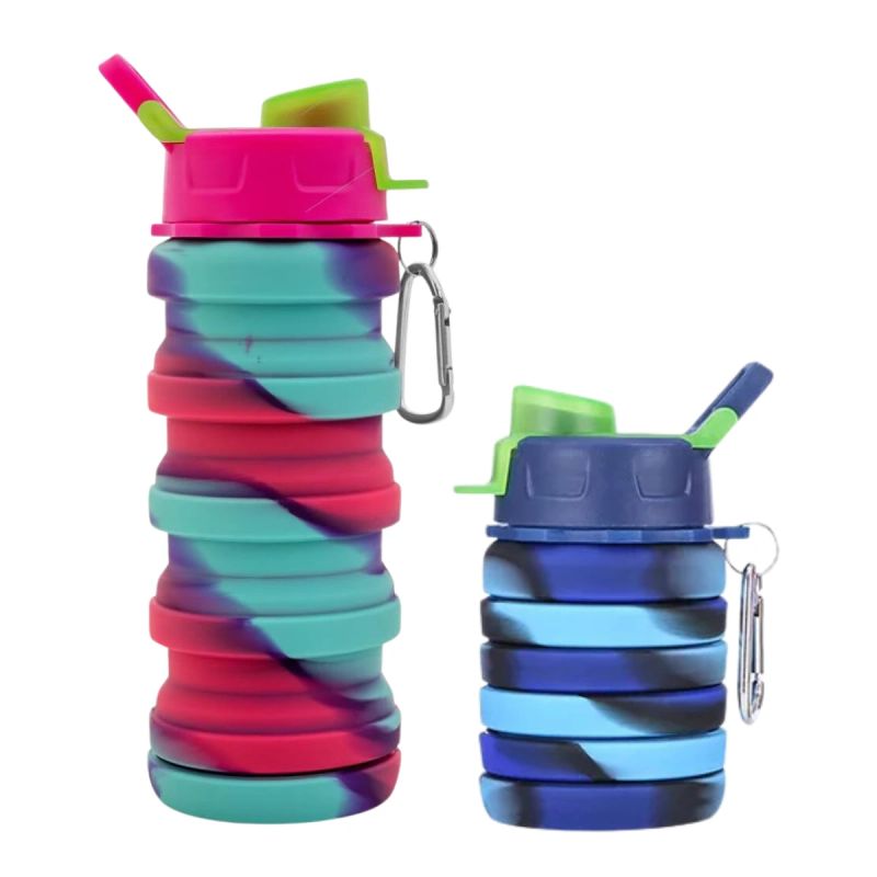 BOTELLA PLEGABLE SILICONE 225-500 ML