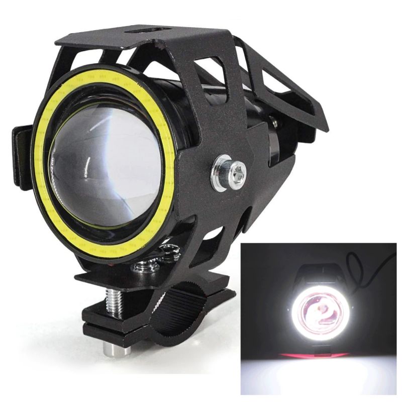 BARRA LED REDONDA CON LUPA Y OJO DE ANGEL COLOR