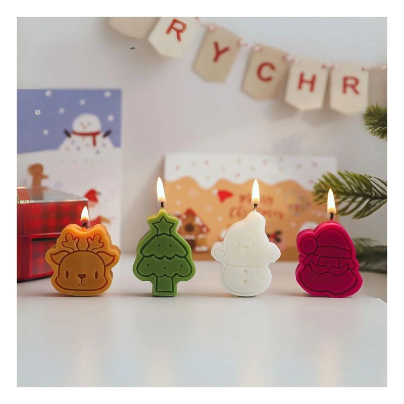 VELA NAVIDAD SET DE 4