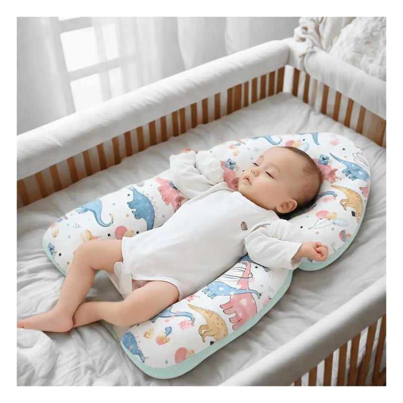 ALMOHADA PARA BEBE CON SOPORTES LATERALES