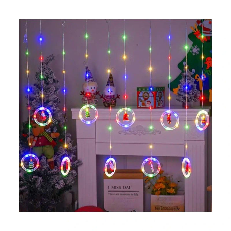LUZ LED AROS COLGANTES C/CTRL 3M*65CM USB