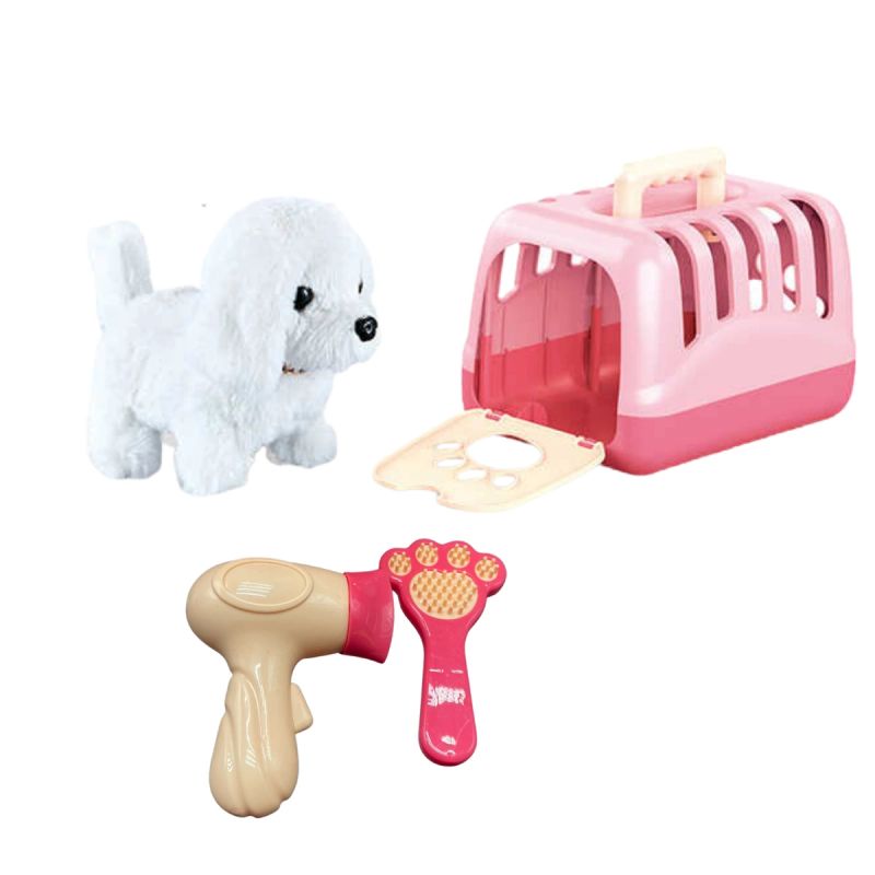 JUGUETE PERRITO CARE MY PET ROSADO NO.699-77B