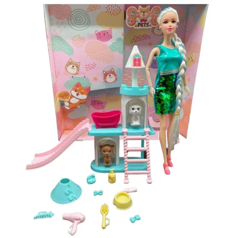 JUGUETE MUÑECA CUTE PET GROOMING