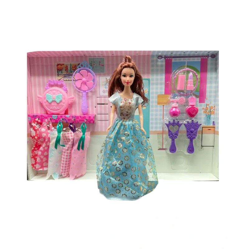 JUGUETE MUÑECA BEAUTIFUL GIRL SET 15 NO. YX050