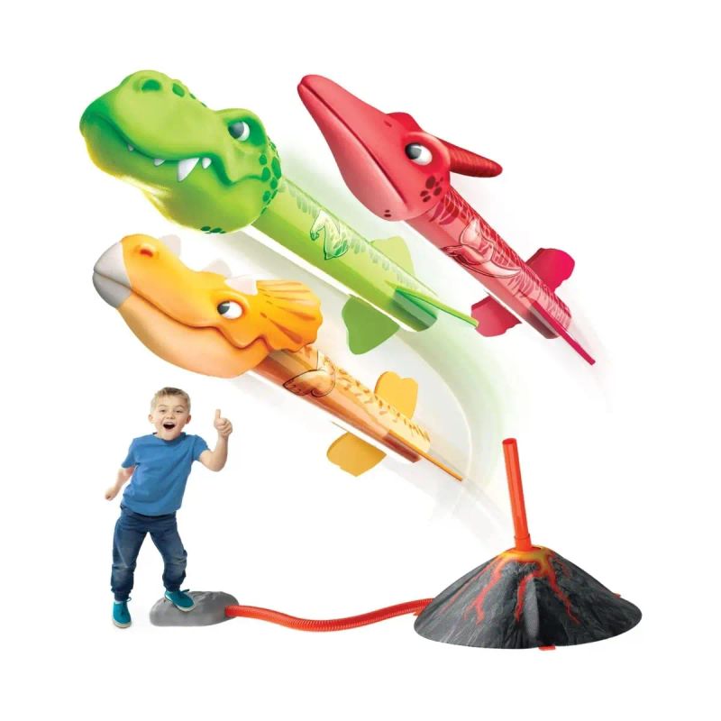 JUGUETE VOLCAN DINOSAUR ROCKET