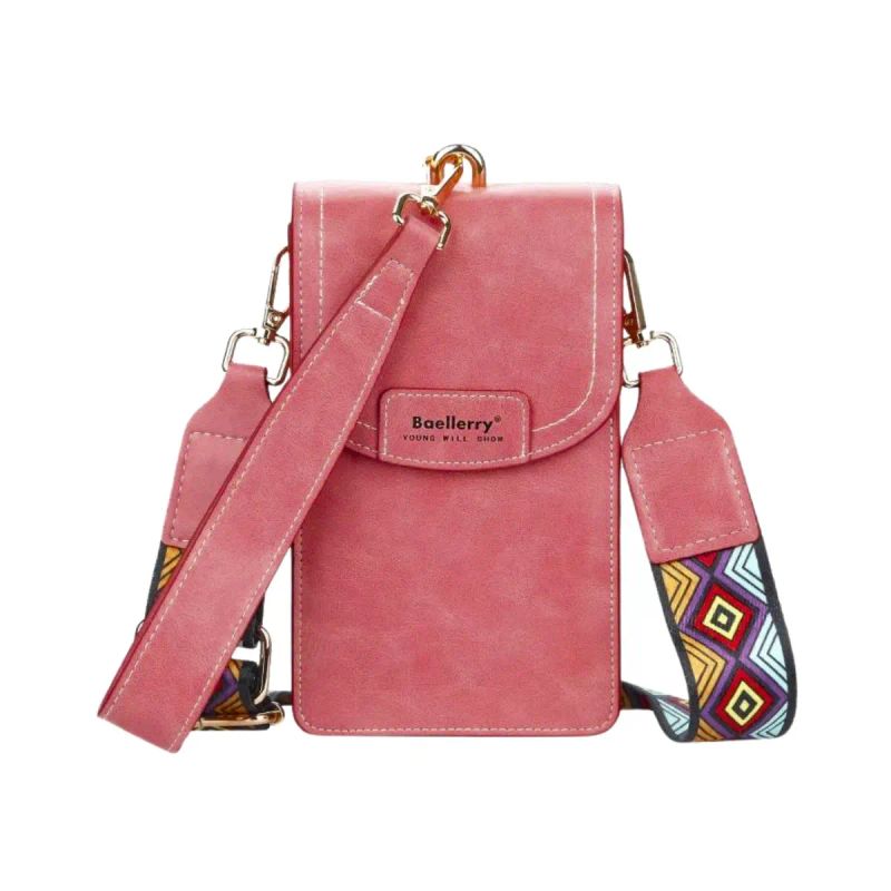 CARTERA BANDOLERO PARA DAMA N8608 PINK (N86081205)