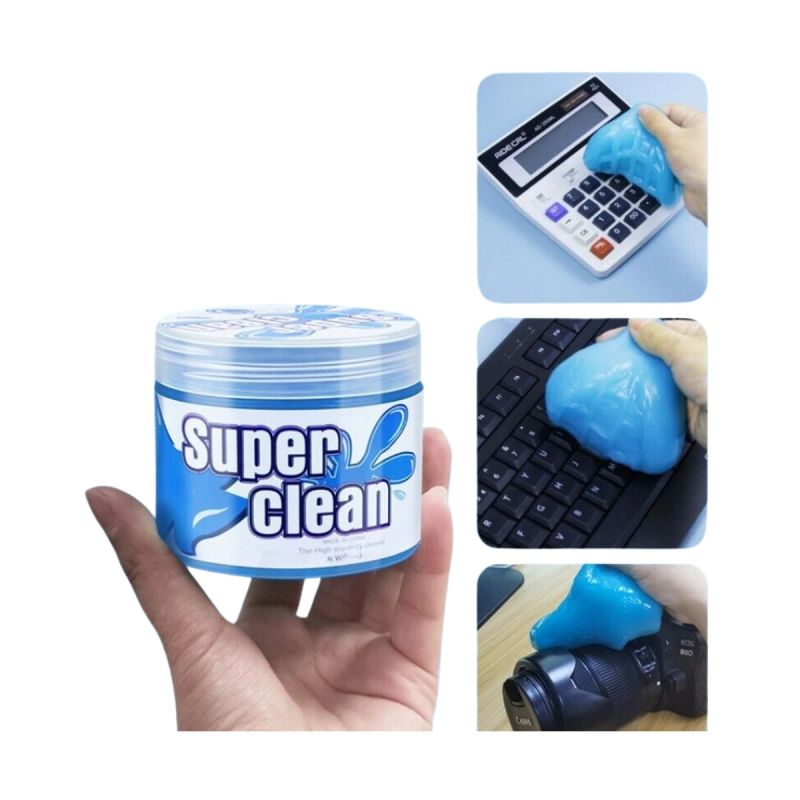 GEL SUPER CLEAN PARA LIMPIAR SUPERFICIES TARRO 200g