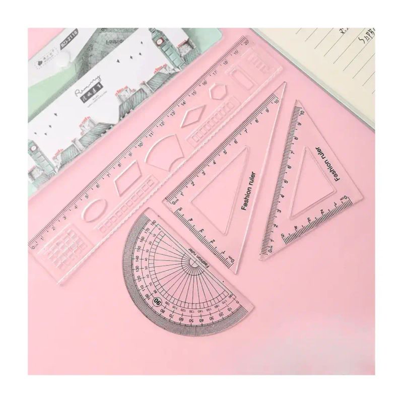 REGLAS ESCOLARES SET DE 4 (20CM)