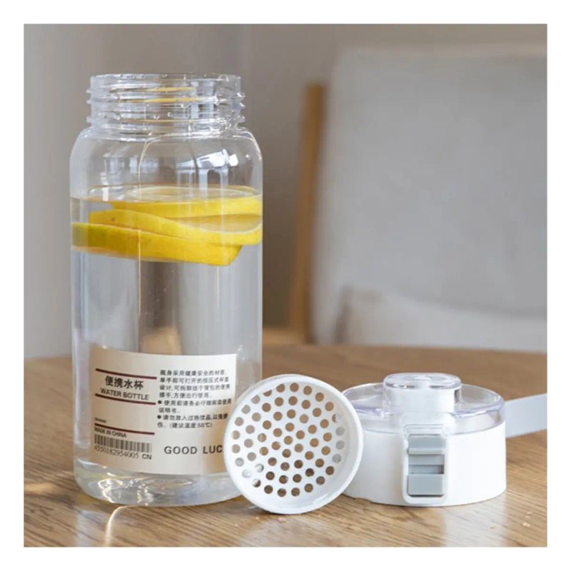 BOTELLA PLASTICA 800 ML CON HULE PARA COLGAR