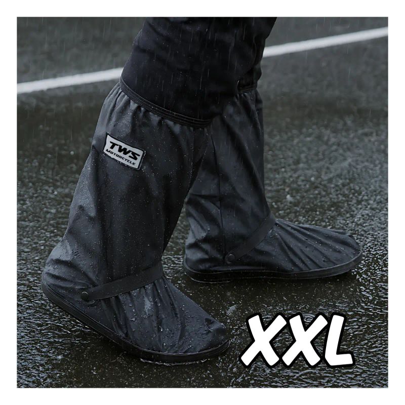 CAPA DE ZAPATOS O POLAINAS PARA LA LLUVIA TWS XXL TALLA 44-45 34CM