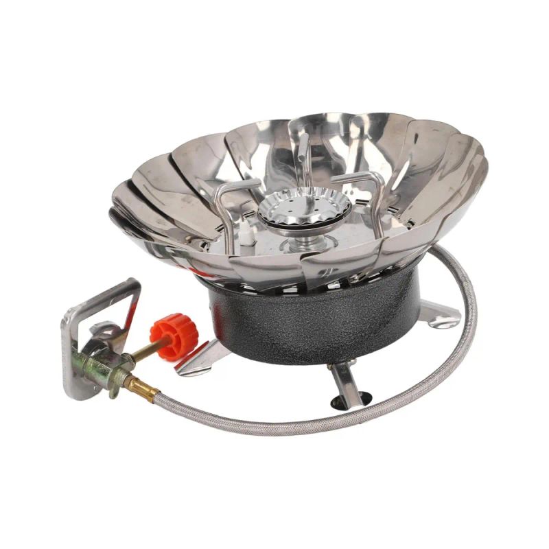 COCINA DE GAS PARA CAMPING C/MANGUERA TANQUE KOVAR K-203