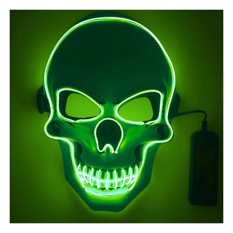 MASCARAS DE HALLOWEEN LED CALABERA
