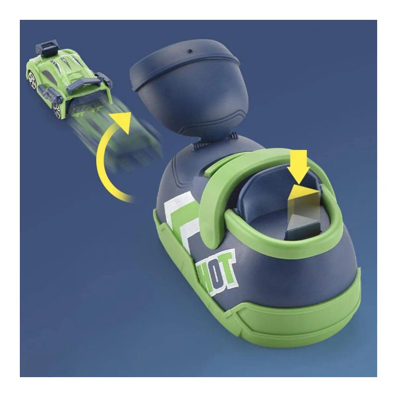 JUGUETE CARRITO CON DISPARADOR TIPO ZAPATO LAUNCH JY88030