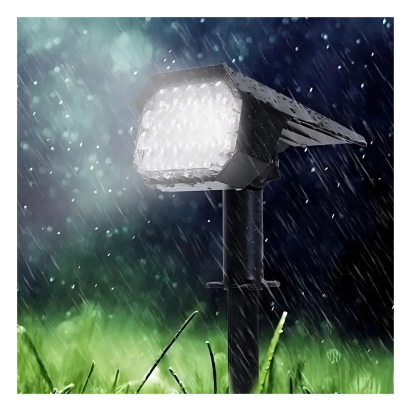 LAMPARA SOLAR LED DE ESTACA PARA CAMINERIA