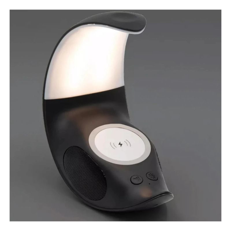 LAMPARA MEDIA LUNA C/BT Y CARGA INALMABRICA DUAL