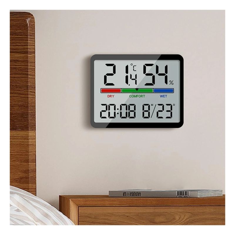 RELOJ DIGITAL YIDA TIME TEMP/HUMD/ ALRM MOD. 8280