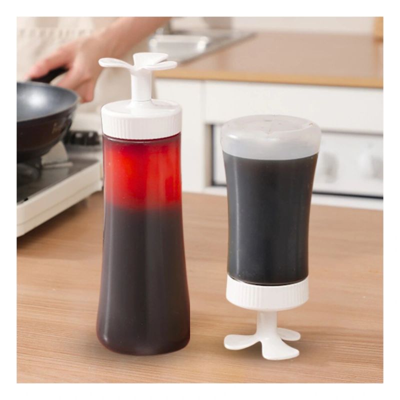 DISPENSADOR DE SALSAS CON SOPORTE SET DE 2