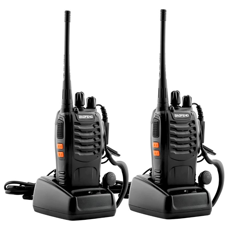 RADIO WALKIE TALKIE  BF-888S SET 2 UNIDADES FULL EXTRAS BAOFENG