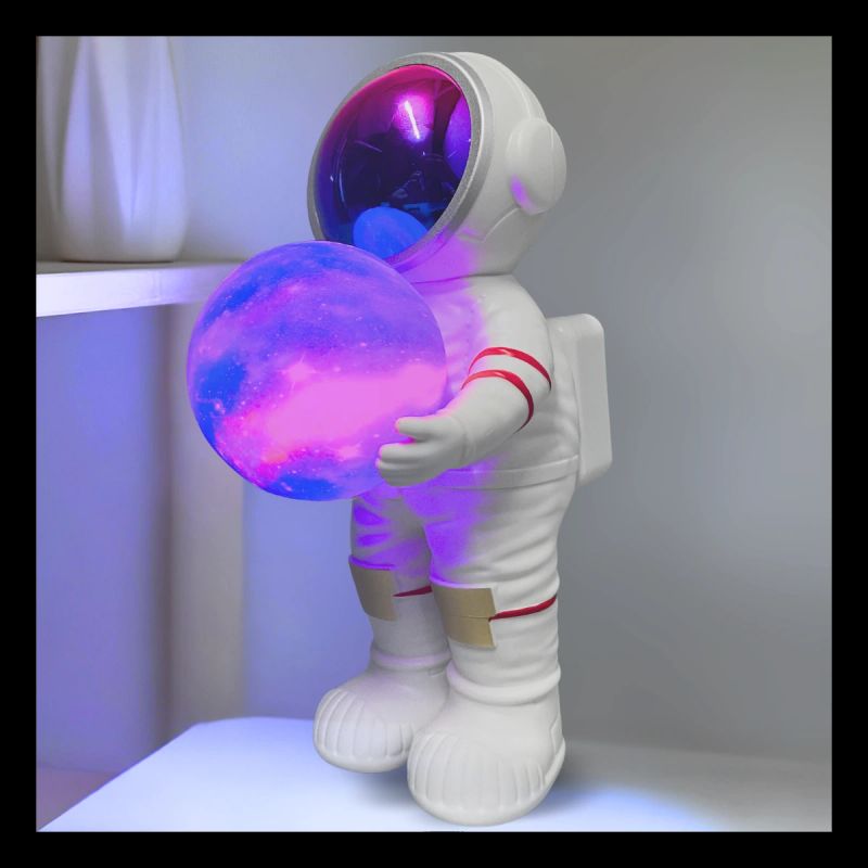 LAMPARA DE MESA ASTRONAUTA YM-008 C/PARLANTE