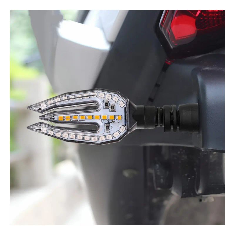 LUZ DIRECCIONAL LED TRIDENTE PARA MOTOS