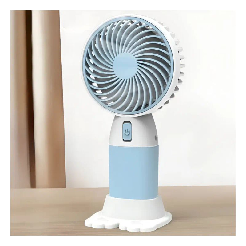 ABANICO MINI RECARGABLE C/PORTA CELULAR MOD. TX2023A