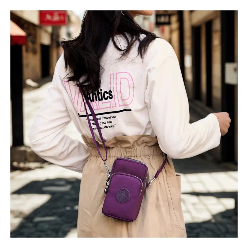 BOLSO MINI BANDOLERO SMILE WAY SEMI IMPERMEABLE
